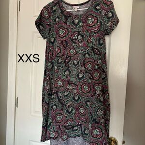 Colorful Paisley LLR Carly T-Shirt Dress